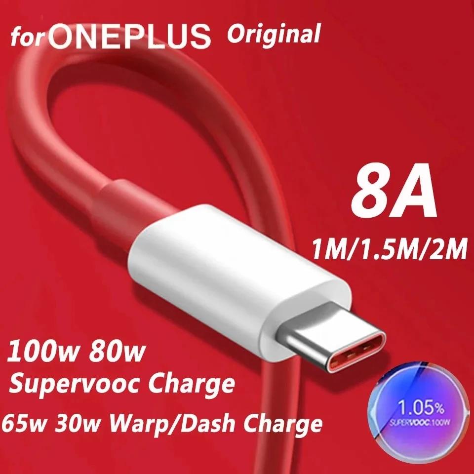 UKGO ʰ  USB C ̺, OnePlus 9 9R N10 CE   10  9RT 8 7Pro 7 t 7 T Supervooc CŸ ̺, 80W 5A